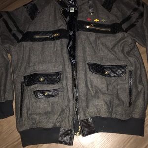 LRG Mens Jacket Bomber Coat L-R-G Lifted Research